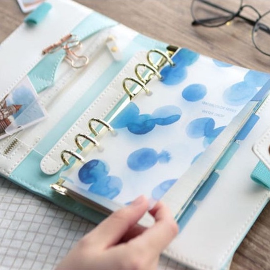 

[Artopia] Binder Divider PP A5 A6 6 Holes / Pembatas Binder Bahan Plastik Kokoh