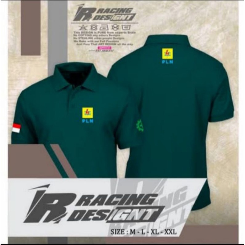 Poloshirt/kaos kerah PLN
