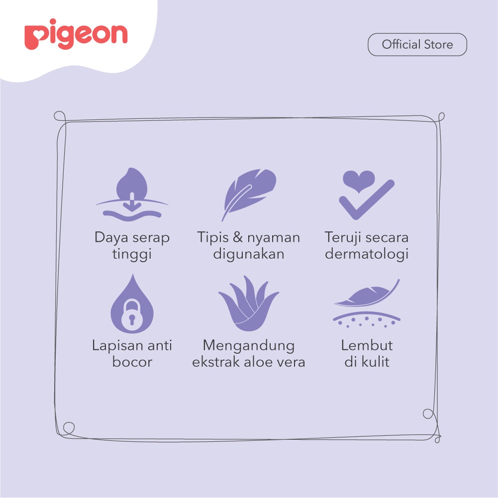 NEW Pigeon Breast Pads Comfyfeel 30pcs -  Breastpad / pelindung payudara / perlengkapan menyusui / alas asi anti tembus / asi rembes / shell / shield / breathable / alas payudara super tipis / penutup cover asi / menyerap asi dengan cepat / asi anti bocor