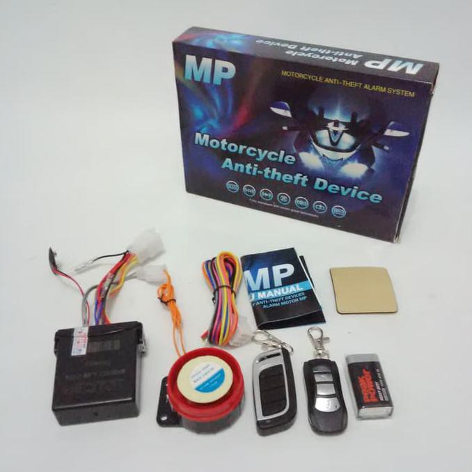 Alarm Motor Injeksi MP One Way Tanpa Relay