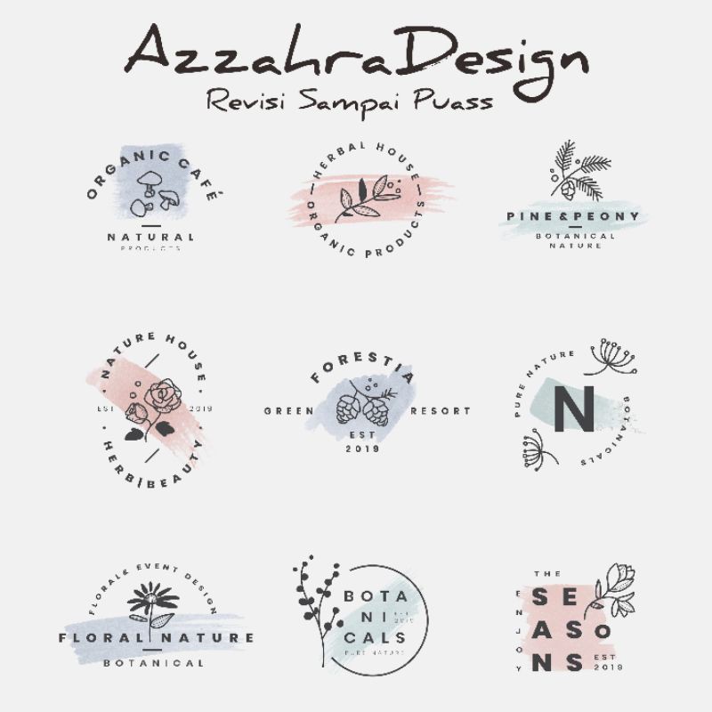 Jasa Desain Logo , Olshop , Logo Keren , Kekinian Dan Lain Lain