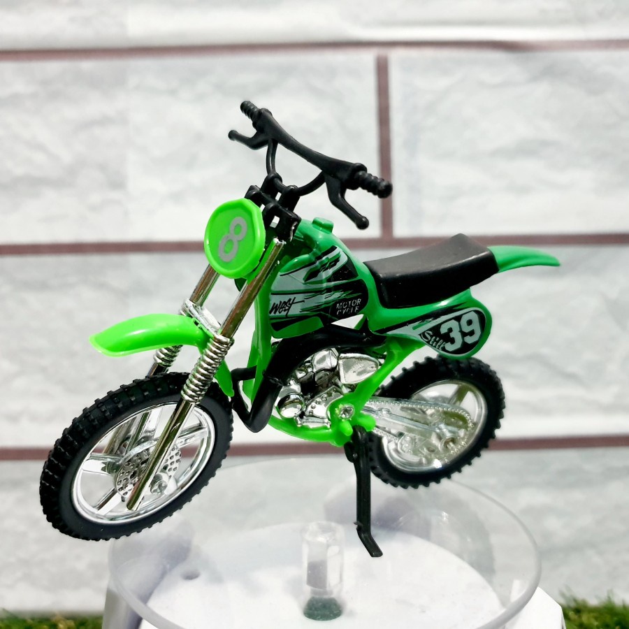 DIECAST MOTOR CROSS TRAIL ANAK EDUKATIF - MINIATUR MOTOR CROSS