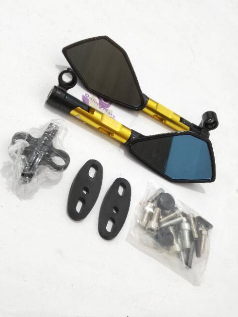 Spion tomok variasi motor aerox nmax ninja r rr cbr 150 250 r250 r15 mx adv pcx dll