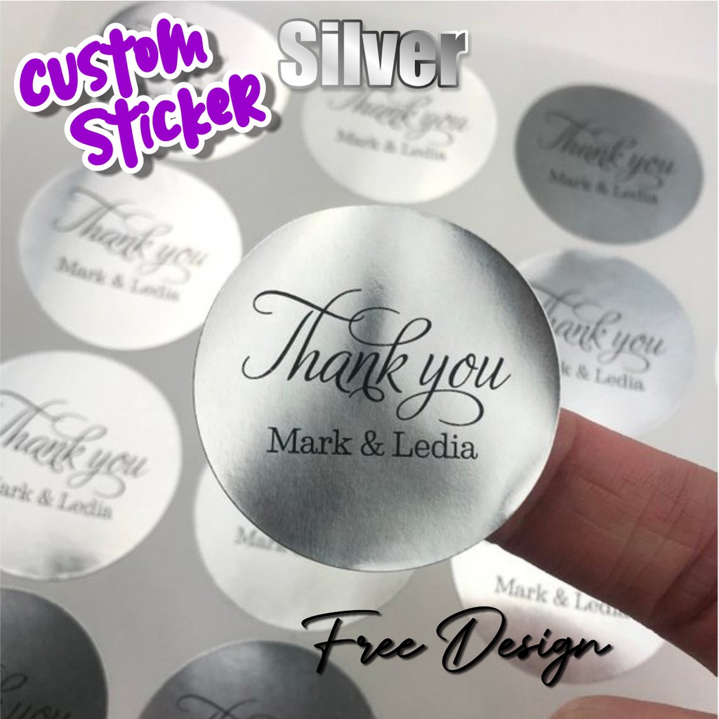 

STIKER LABEL SILVER CHROME METALIK / STICKER LABEL KEMASAN / STIKER CUTTING TERMURAH JAKARTA