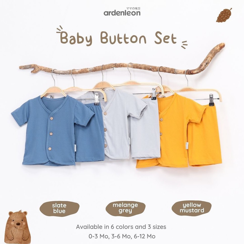 Ardenleon Baby Button Set