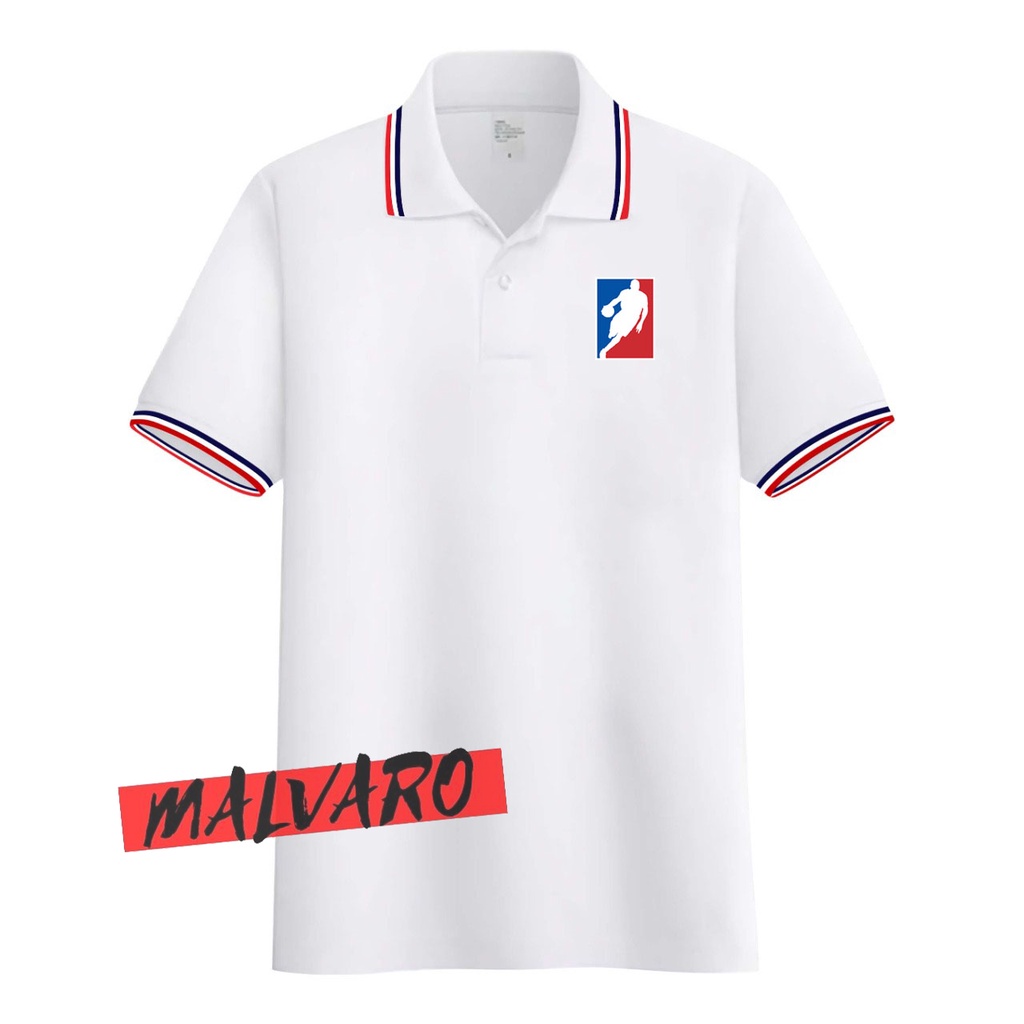 MALVARO Polo Shirt / Polo List / Kaos Kerah Pria / Kaos Polo / Tshirt Pria N-8 (CL)