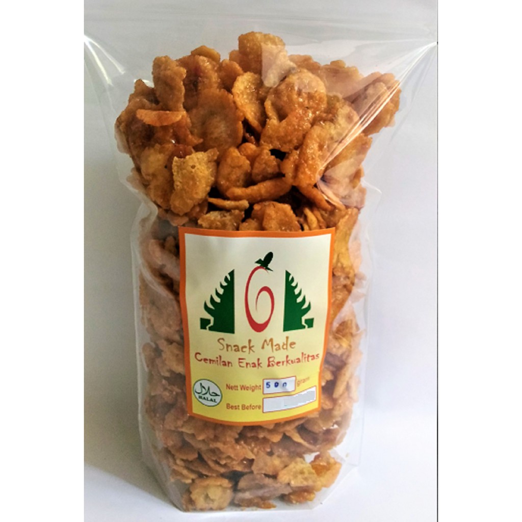 

Emping rasa Pedas 500 gram