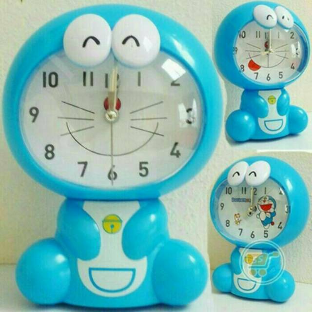 Jam Weker Alarm Clock Karakter Doraemon