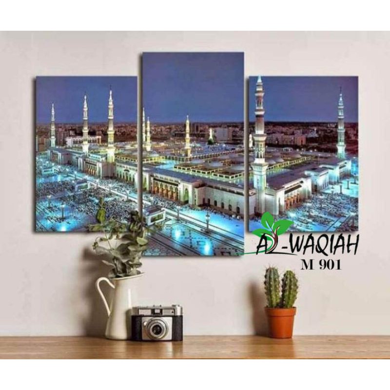 Waldecor hiasan dinding murah Hiasan masjid Nabawi