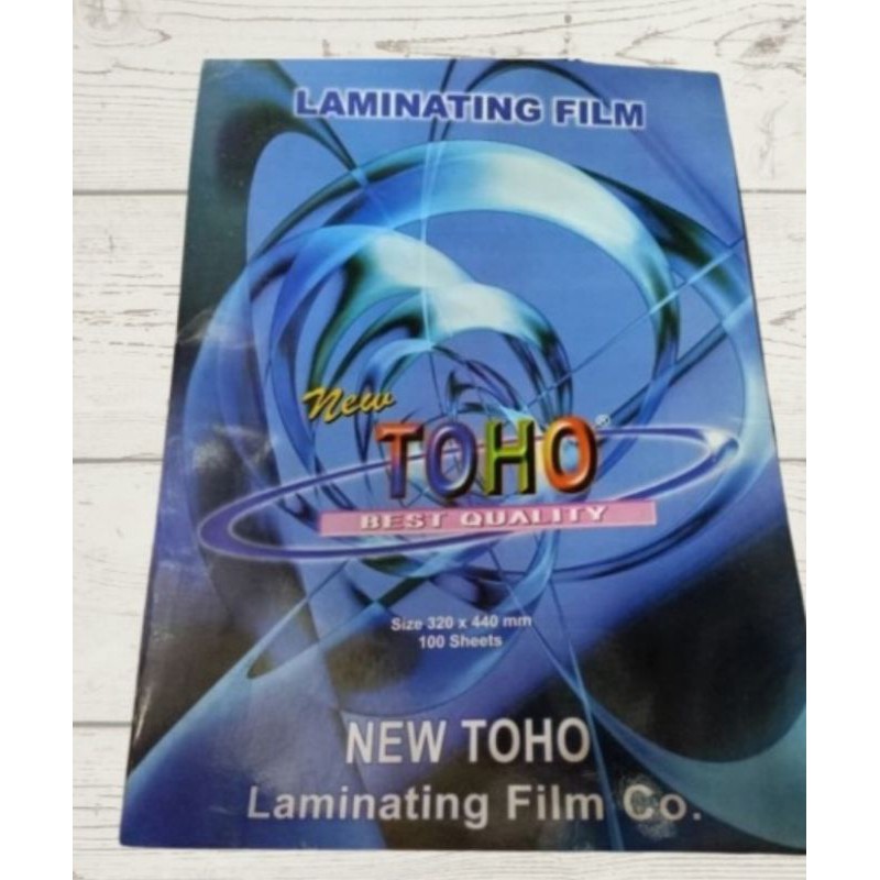

PLASTIK LAMINATING TOHO A3 100 MICRON