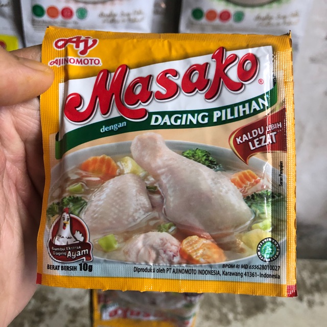 

Kaldu Ayam Masako 10gr