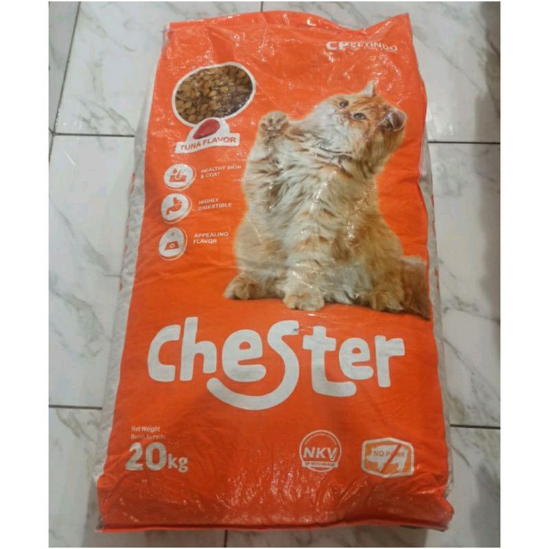 Makanan Kucing Promo Chester Tuna All Stage 20kg (Ekspedisi) Cat Food makanan kucing segala usia Chester