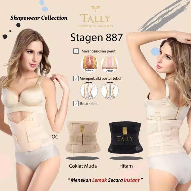 Tally S887 Stagen Korset Double Perekat