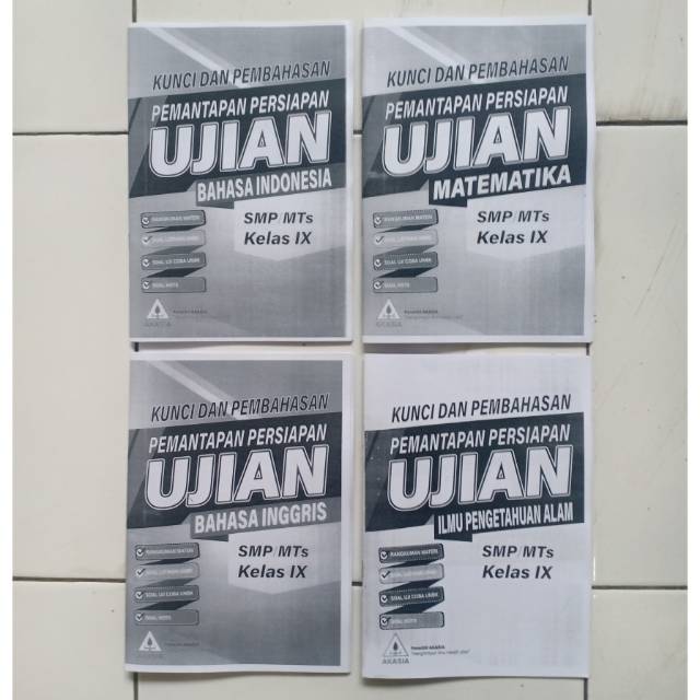 Copy Kunci Jawaban Pemantapan Persiapan Ujian Smp Akasia Shopee Indonesia