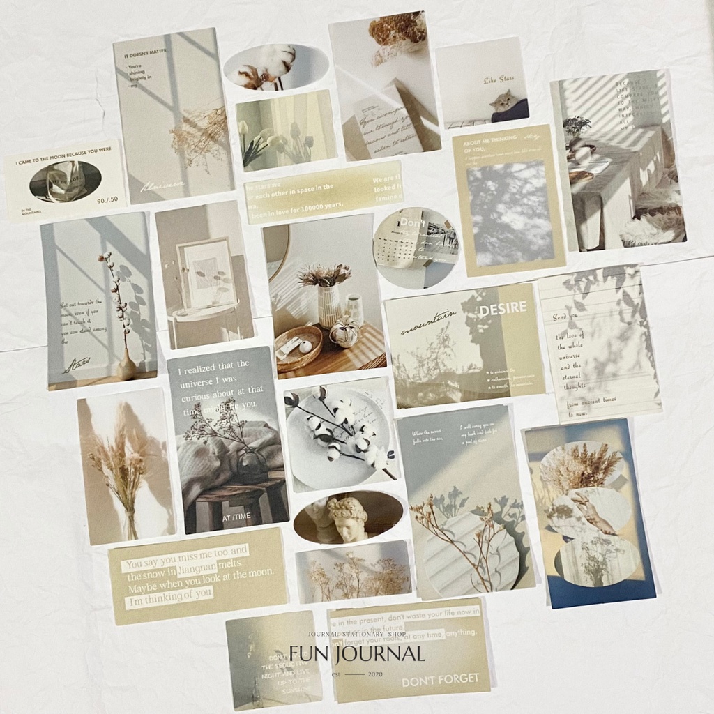 

MOOD STATION KOREAN STICKER AND PAPER PACK UNTUK JURNAL JOURNAL SCRAPBOOK BUJO DIY