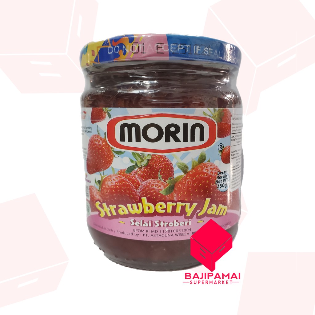 

MORIN SELAI STRAWBERRY 250GR / BAJI PAMAI