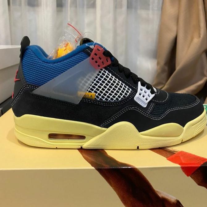 algifaruu - Jordan 4 Union Off Noir Original