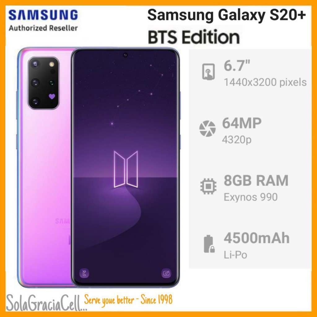 Samsung Galaxy S Plus Bts Edition 8 128gb Grs Resmi Sein Shopee Indonesia