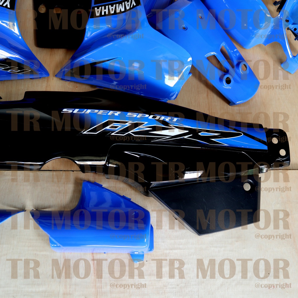 Cover Body Fizr F1zr Super Sport Biru Hitam Full Set Halus Cover Bodi Yamaha Fiz r