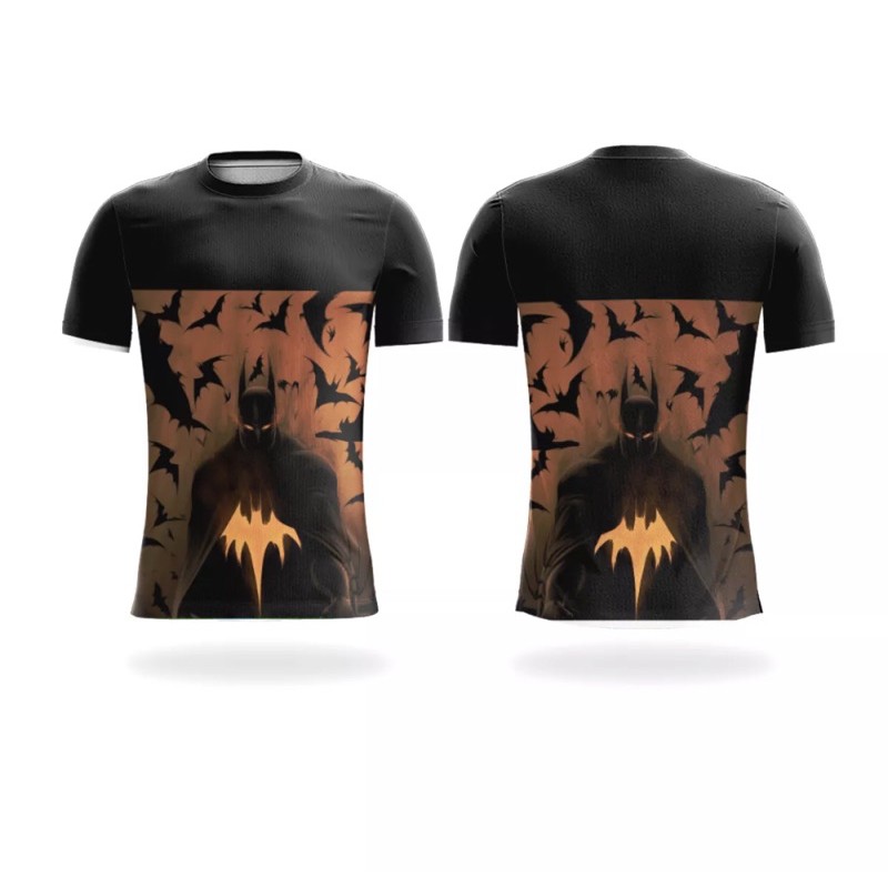 jersey sepeda | jersey sepeda custom | lengan pendek | kaos sepeda BATMAN | jersey badminton