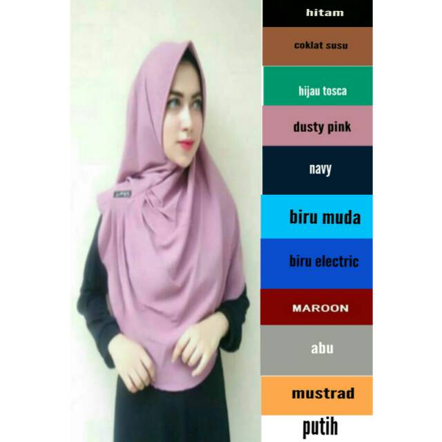 Jilbab Instan luris / NAURA PET