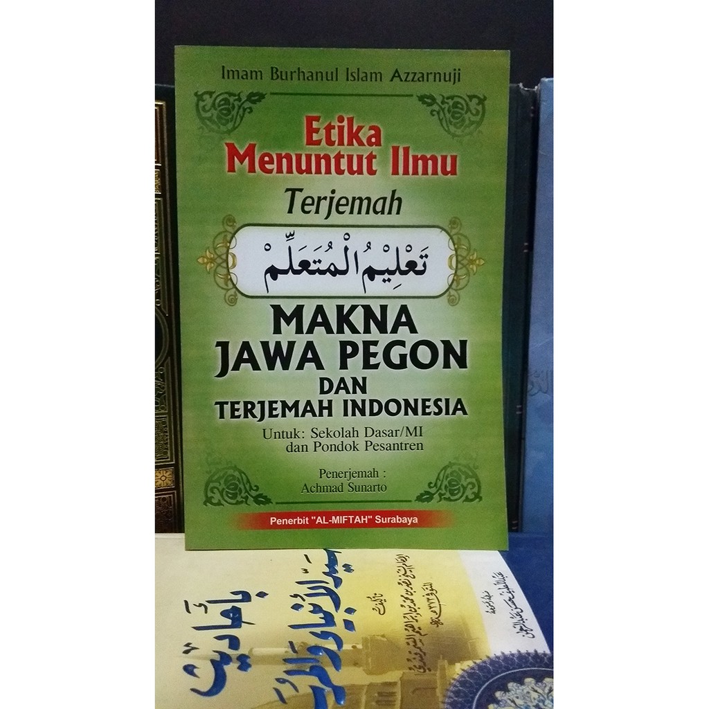 Jual Buku Etika Menuntut Ilmu Terjemah Talim Mutaalim Shopee Indonesia 7009