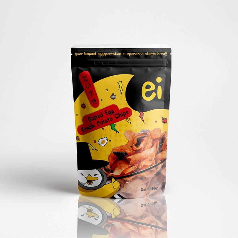 

NEW !! Ei Salted Egg Kimchi Potato Chips