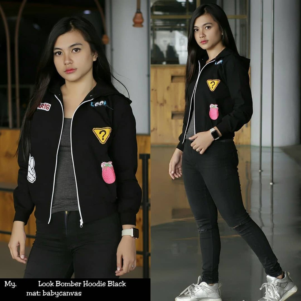 MVP - Look Paris - Hoodie Bomber Wanita