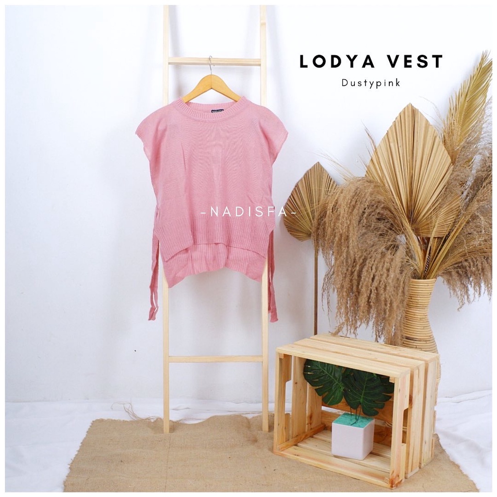 LODYA VEST RAJUT POLOS