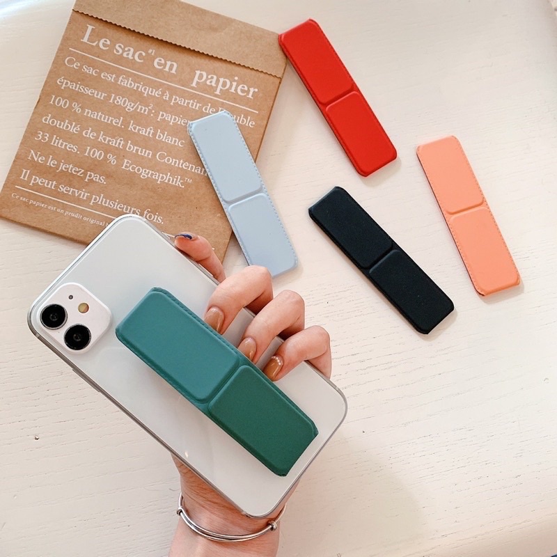 UNIVERSAL PHONE GRIP / STAND HOLDER MAGNETIC / HAND GRIP IPHONE ANDROID &amp; / POPTOK PHONE GRIP / GRIPTOK / ESTETIK KOREAN PHONE HOLDER / PENYANGGA HP SIMPLE / COLORFUL GRIP PHONE / STAND POP TOK / POPSOCKET / GRIPTOK WARNA WARNI