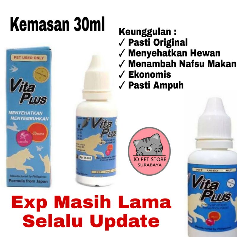 Vitaplus / Vita Plus / Suplemen & Vitamin Hewan Peliharaan
