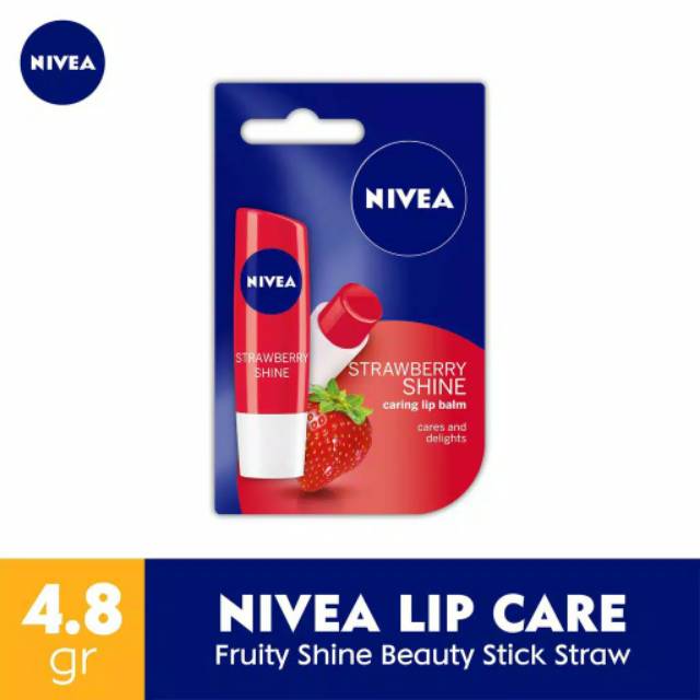 Nivea Lip Care Lip balm strawberry watermelon