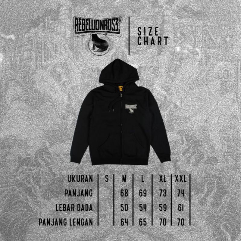 HOODIE REBELLIONROSE ORIGINAL