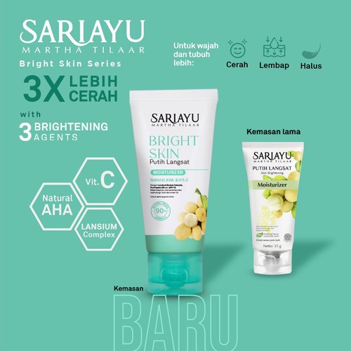 SARIAYU BRIGHT SKIN PUTIH LANGSAT MOISTURIZER