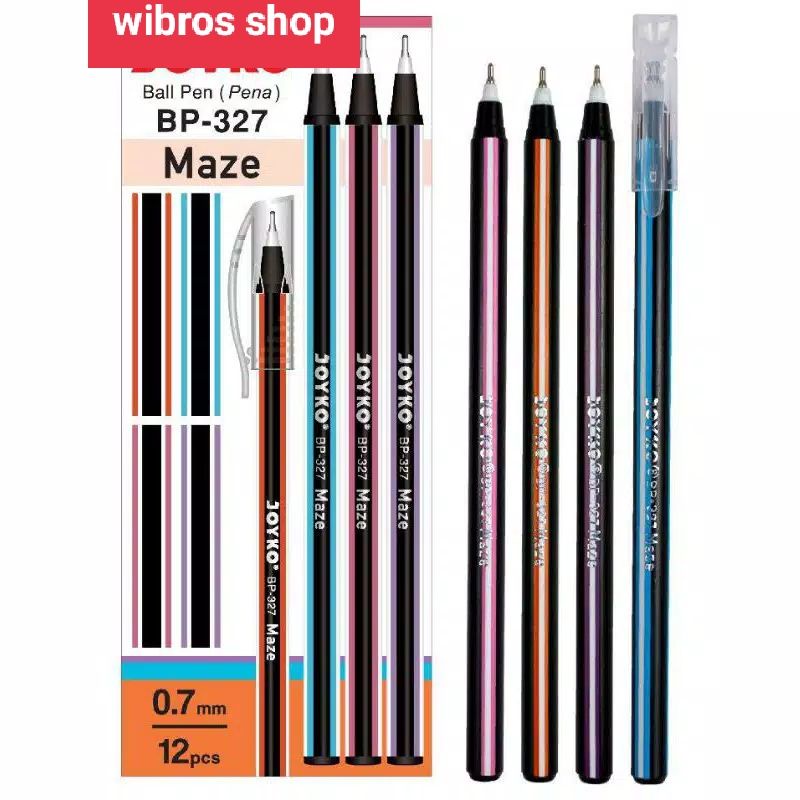 

Ball Pen Pulpen Pena Joyko BP-327 Maze 0.7 mm s3216