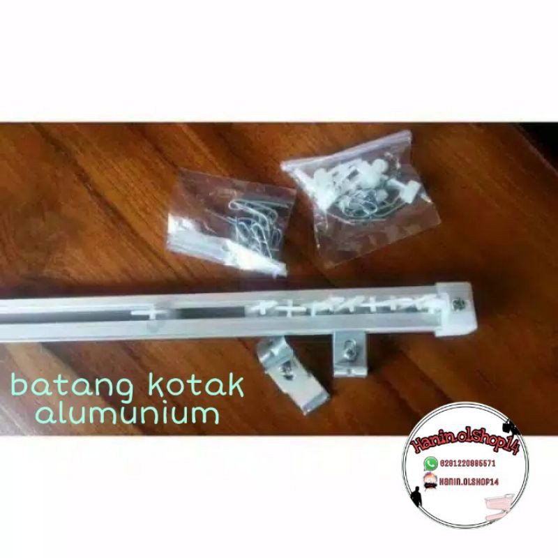 Batang balok alumunium|Batang kotak alumunium