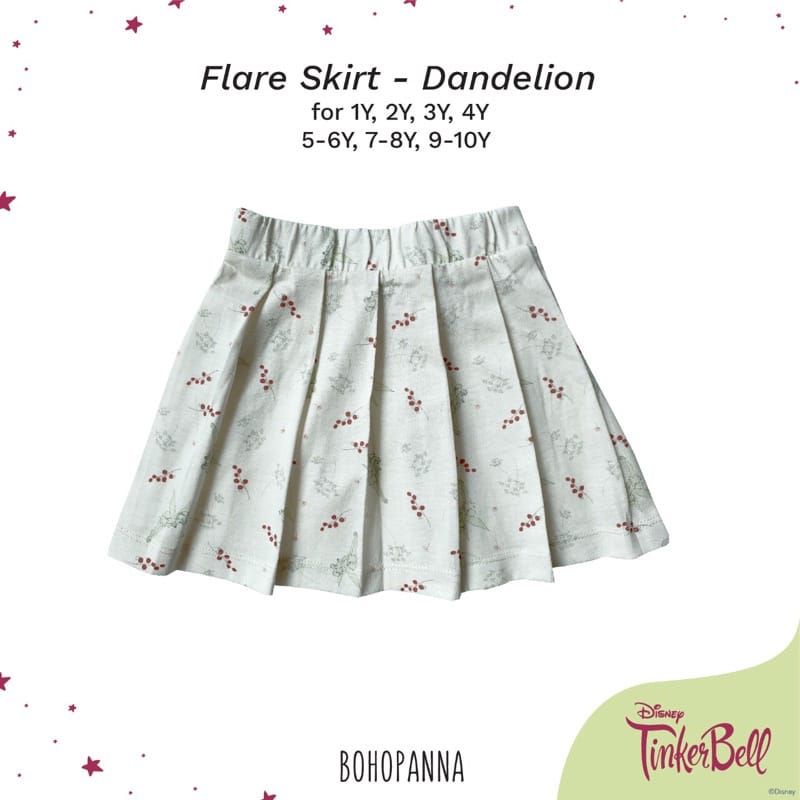 Bohopanna Flare Skirt Disney TinkerBell // Rok Anak Perempuan