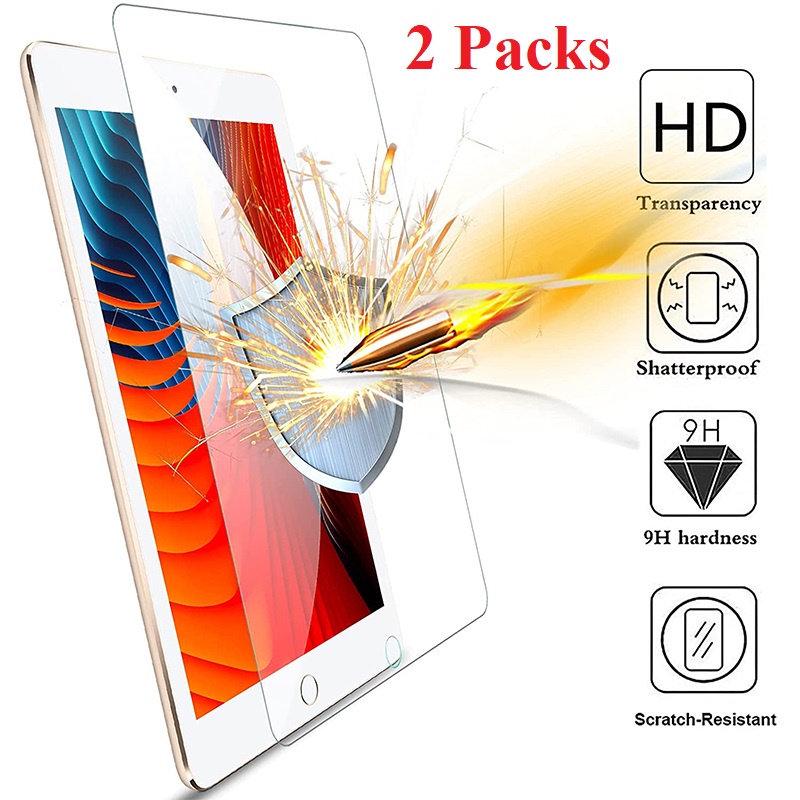 2 Pak Tempered Glass Pelindung Layar Untuk iPad 6th 5th Generation 9.7 inch / iPad Pro 9.7 inch