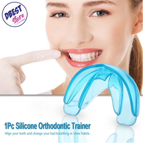 PROMO TERMURAH!! Orthodentic Retainer Teeth Trainer Allignment USA / Behel Gigi Original Import - Perapih Gigi - 1 Pc