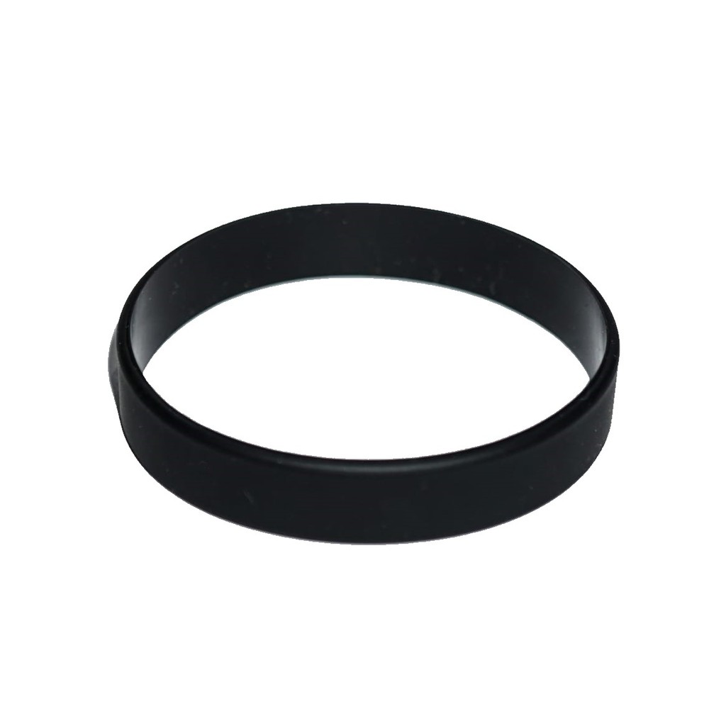 Gelang Karet Hitam Polos - Bracelet Rubber - Aksesoris Fashion