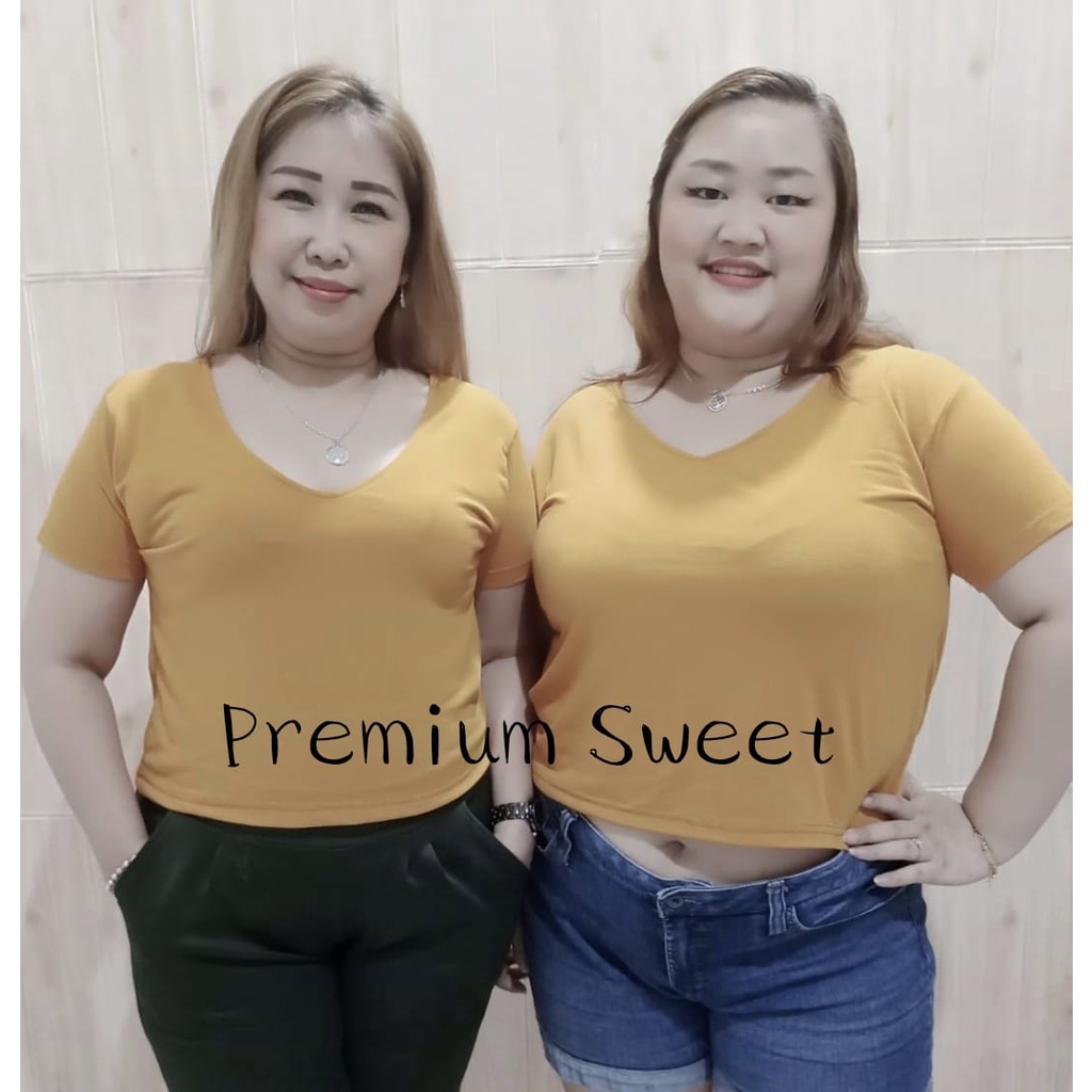 PREMIUM SWEET/CROP TOP BIG SIZE/CROP TOP JUMBO/CROP TOP ELLA
