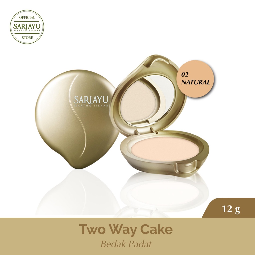 SARIAYU Martha Tilaar Two Way Cake Gold Spf15 Reffill