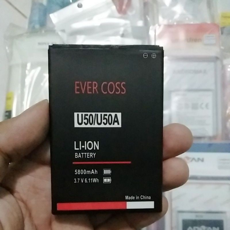 BATERAI EVERCOSS U50 / U50A 5800mAh LI-ION BATTERY