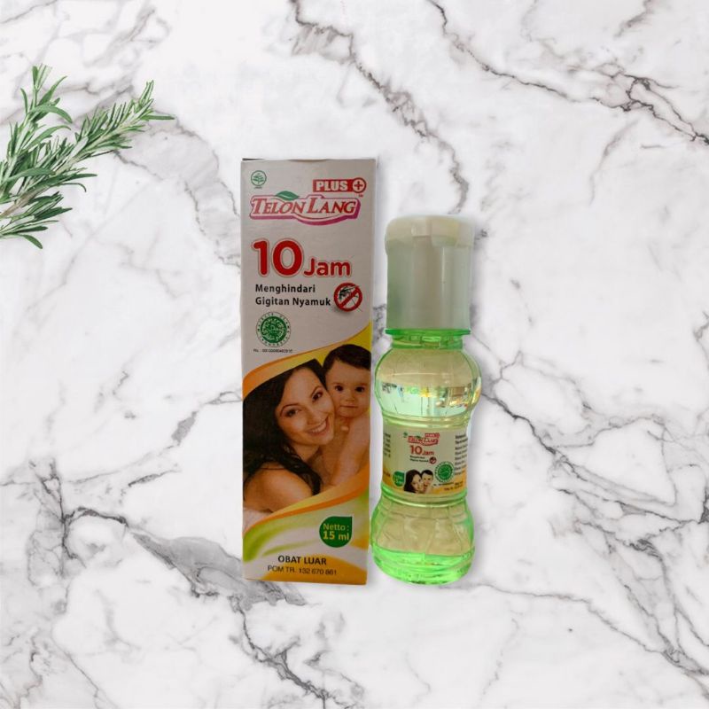 Minyak Telon Lang Plus dan Cap Gajah 15 ml