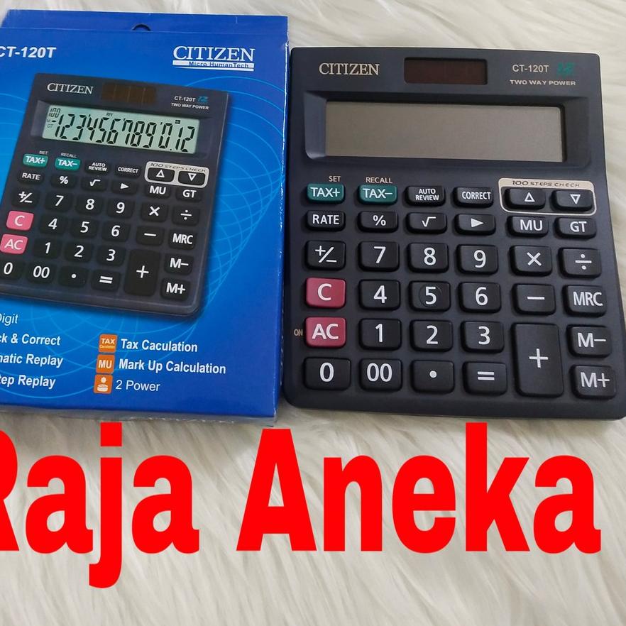

SALE!!Kalkulator Citizen CT -120 T 12 Digit Termurah CT Citizen 120T CT 120T CT-120T Dagang Ukuran Besar Citizen 12 Digit ct 120T|KD8