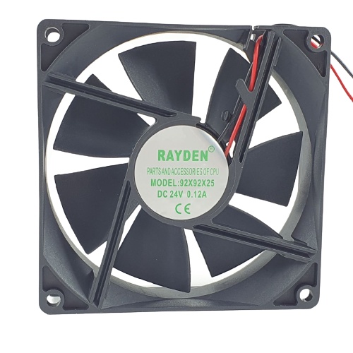 Kipas Pendingin Rayden 9cm 24V Cooling Fan DC 24 Volt 9 x 9 x 2.5 cm