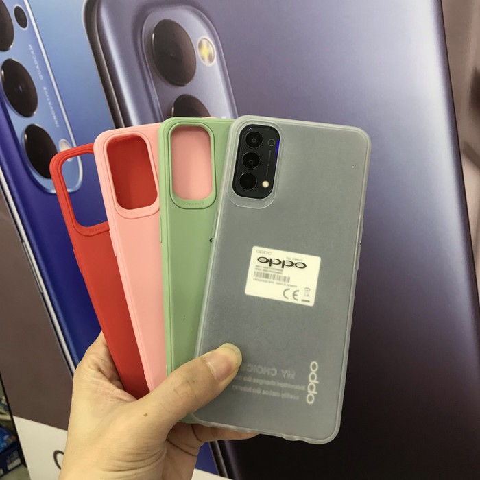 SOFT CASE SILIKONE CASE MY CHOICE BAHAN BABY SKIN FOR OPPO RENO 4