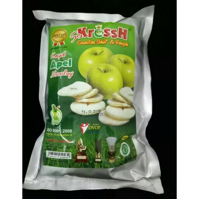 

KERIPIK APEL 100 GRAM (SO KRESSH-ASLI MALANG)-STOK TERBATAS