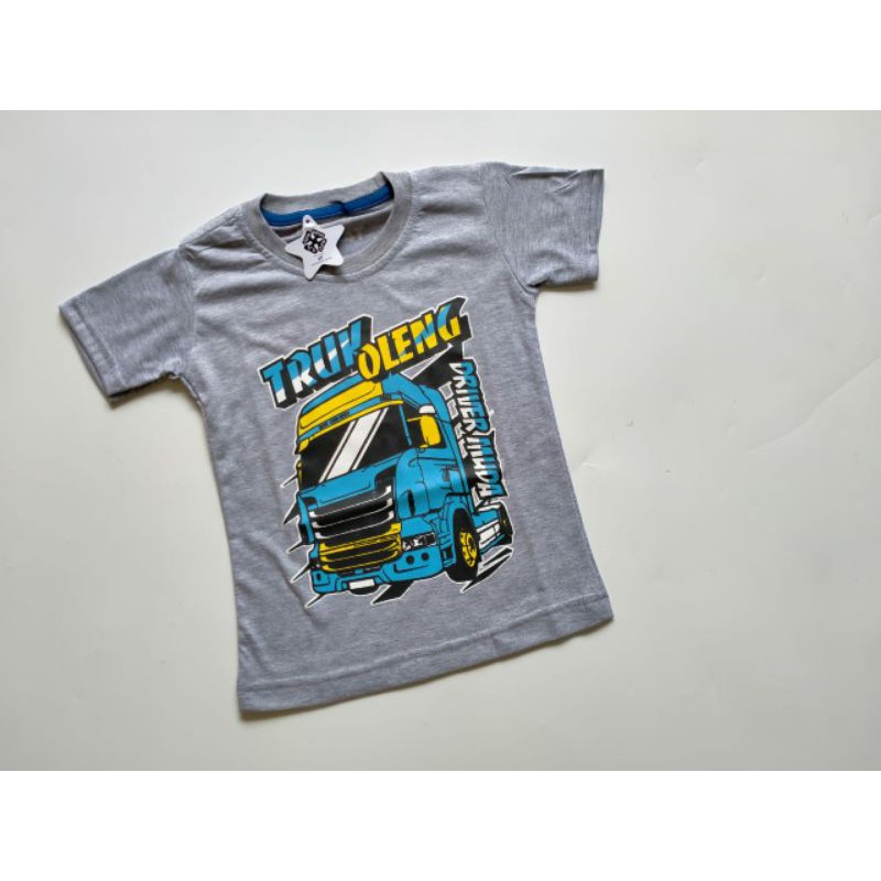 (COD) KAOS TRUCK OLENG (USIA 2-8 TH)