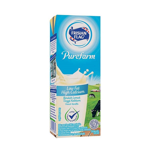 

FRISIAN FLAG UHT LOWFAT VANILLA 225ml